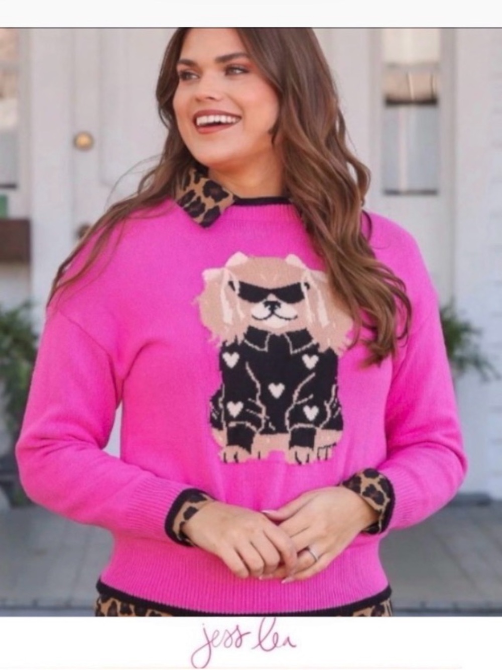 2X Dixie the Dog Sweater by Jess Lea